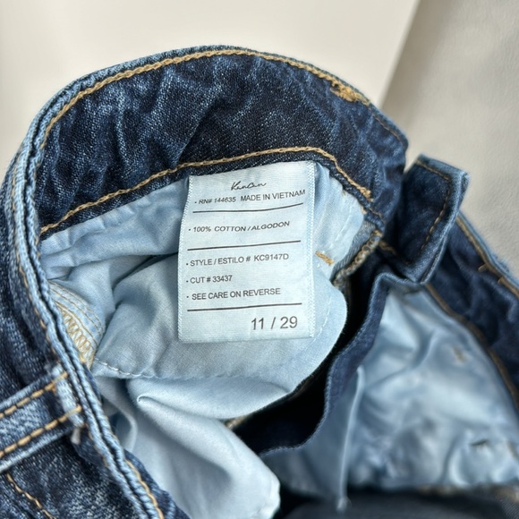 KANCAN Distressed high Rise Jeans Women’s Size 11/29 - Picture 6 of 6